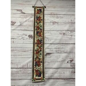 Needlepoint Tapestry Fall Themed Wall Hanging